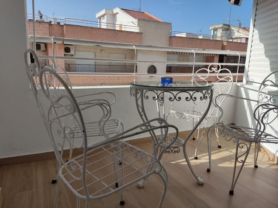 Acogedor Apartamento En La Playa Playa de Gandia Buitenkant foto